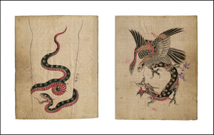 Floating West: Antique Japanese Tattoo Flash from the Collection of Nick York